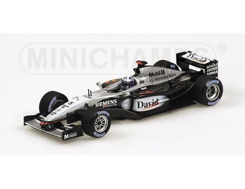 MINICHAMPS 530034305 MCLAREN MERCEDES MP4/17D D. COULTHARD 2003 Modellino
