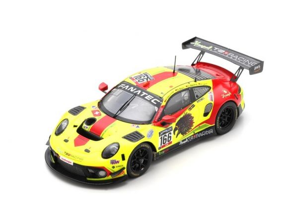 SPARK MODEL SB456 PORSCHE 911 GT3 N.166 WINNER AM CLASS 24 H SPA 2021 DECURTINS-BUSCH-LAUC Modellino