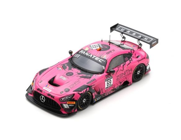 SPARK MODEL SB457 MERCEDES GT3 N.69 24 H SPA 2021 DE HAAN-COLLARD-COLLARD-SCHILLER 1:43 Modellino