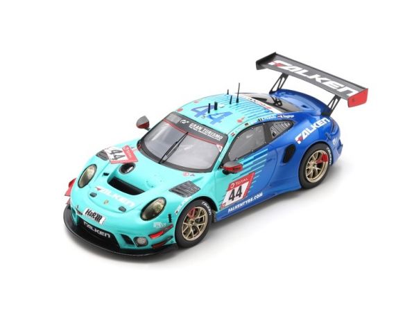 SPARK MODEL SG753 PORSCHE 911 GT3 R N.44 4th 24 H NURBURGRING 2021 BACHLER-MULLER-PICARIEL Modellino