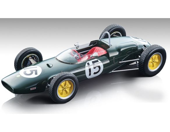 TECNOMODEL TMD18182A LOTUS 21 N.15 WINNER AMERICAN GP 1961 INNES IRELAND 1:18 Modellino