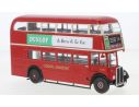 IXO MODEL BUS034LQ AEC REGENT III RT 1939 RED 1:43 Modellino