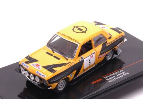 IXO MODEL RAC383B OPEL ASCONA N.5 RALLY PORTUGAL 1974 ROHRL/BERGER 1:43 Modellino