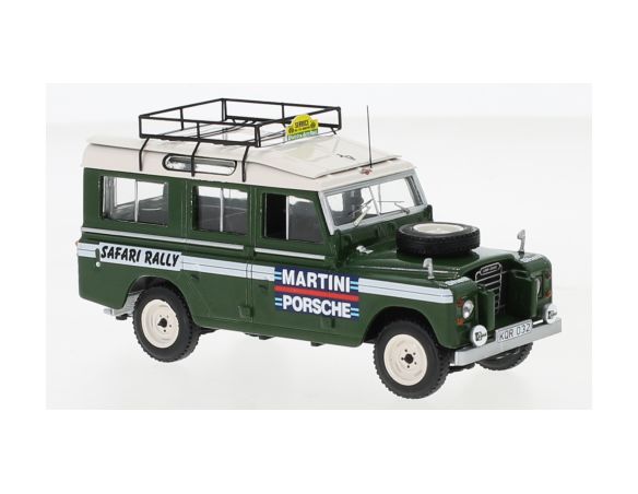 IXO MODEL RAC387X LAND ROVER II 109 TEAM PORSCHE MARTINI SAFARI RALLY 1978 ASSISTANCE 1:43 Modellino