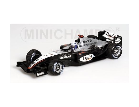 MINICHAMPS 530041805 McALREN MERCEDES MP4/19 D. COULTHARD 2004 Modellino