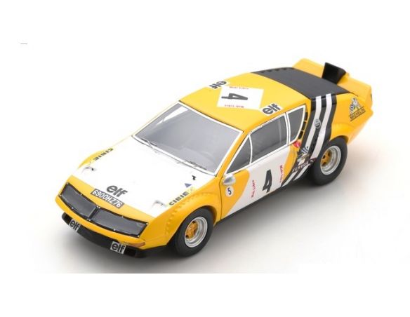 SPARK MODEL SF195 ALPINE A310 N.4 VAINQUEUR RONDE CEVENOLE 1975 JEAN-LUC THERIER 1:43 Modellino