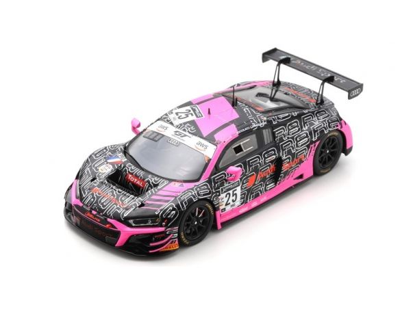 SPARK MODEL SB374 AUDI R8 GT3 N.25 6th 24 H SPA 2020 BOCCOLACCI-WINKELHOCK-HAASE 1:43 Modellino
