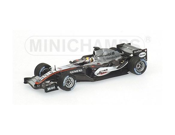 MINICHAMPS 530054310 McLAREN MERCEDES MP4/20 J.P. MONTOYA 2005 Modellino