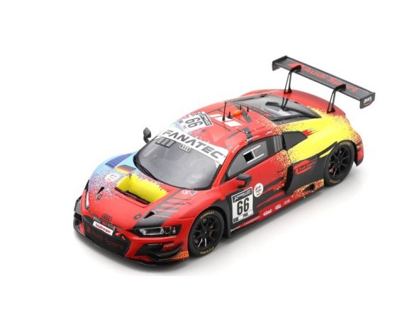 SPARK MODEL SB437 AUDI R8 GT3 N.66 9th 24 H SPA 2021 DRUDI-MIES-MARSHALL 1:43 Modellino