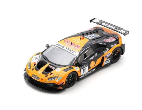 SPARK MODEL SB463 LAMBORGHINI HURACAN GT3 N.16 24 H SPA 2021 DI FOLCO-ZIMMERMANN-GALBIATI- Modellino