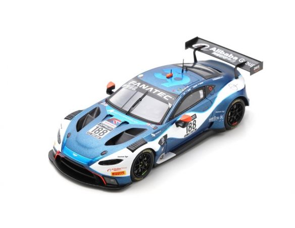 SPARK MODEL SB466 ASTON MARTIN VANTAGE GT3 N.188 24 H SPA 2021 WEST-EASTWOOD-GOODWIN-KIRCH Modellino