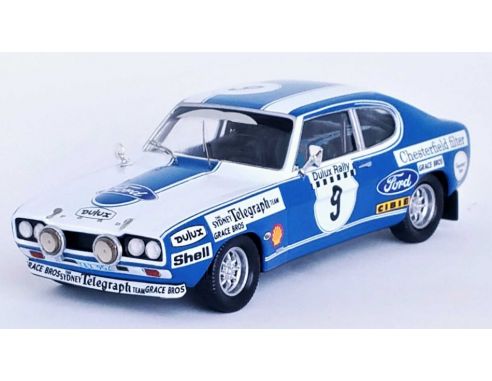 TROFEU TFRRAU03 FORD CAPRI 2600 RS DULUX RALLY 1972 MCKAY/CONNELLY 1:43 Modellino