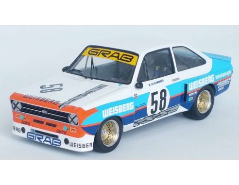 TROFEU TFRRDE36 FORD ESCORT MK2 2nd HOCKENHEIM 1976 WERNER SCHOMMERS 1:43 Modellino