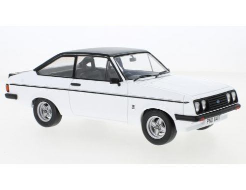 MODELCARGROUP MCG18248 FORD ESCORT MK II RS 200 WHITE/MATT BLACK 1:18 Modellino
