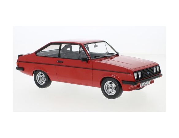 MODELCARGROUP MCG18249 FORD ESCORT MK II RS 200 MATT RED 1:18 Modellino