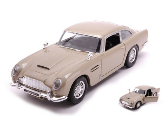 MOTORMAX MTM79375GD ASTON MARTIN DB5 1973 GOLD 1:24 Modellino