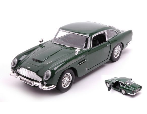 MOTORMAX MTM79375GN ASTON MARTIN DB5 1973 GREEN 1:24 Modellino