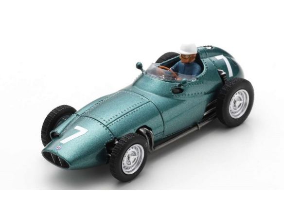 SPARK MODEL S5722 BRM P25 JO BONNIER 1959 N.7 WINNER DUTCH GP 1:43 Modellino