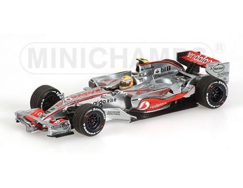 MINICHAMPS 530074322 McLAREN MERCEDES MP4/22 L. HAMILTON 1ST VICTORY GP CANADA 2007 Modellino