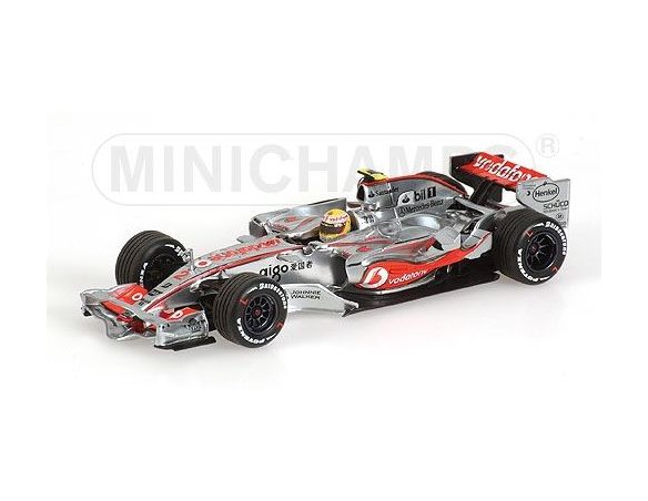 MINICHAMPS 530074322 McLAREN MERCEDES MP4/22 L. HAMILTON 1ST VICTORY GP CANADA 2007 Modellino