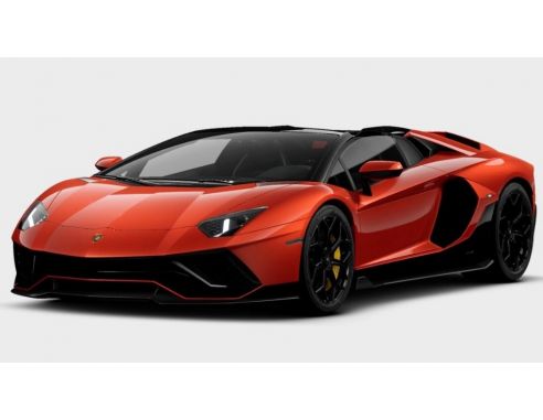 LOOKSMART LS532C LAMBORGHINI AVENTADOR ULTIMAE ROADSTER ARANCIO XANTO 1:43 Modellino
