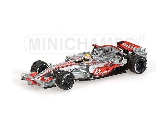 Minichamps PM530084322 MC LAREN L.HAMILTON W.CHAMP.'08 1:43 Modellino