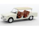 MATRIX SCALE MODELS MX50102-162 ALFA ROMEO GIULIA TORPEDO COLLI CLOSED 1965 WHITE 1:43 Modellino