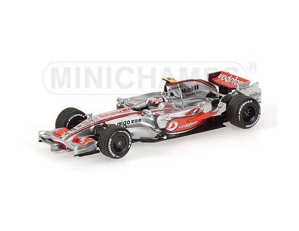 MINICHAMPS 530084323 McLAREN MERCEDES MP4/23 H. KOVALAINEN 2008 Modellino