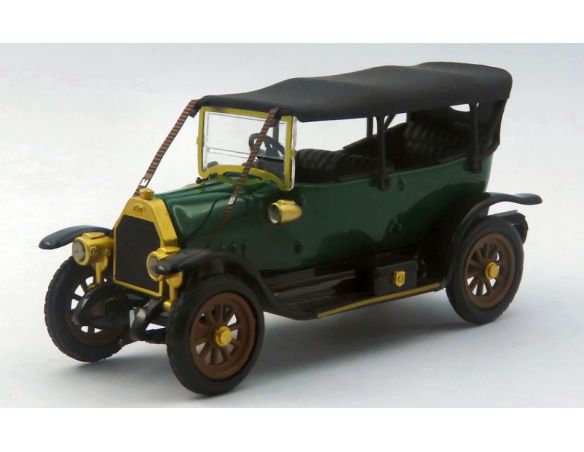 RIO RI4350-2 FIAT 0 1914 VERDE/NERO 1:43 Modellino