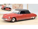 NOREV NV181599 CITROEN DS 19 CABRIOLET 1961 CORAIL RED 1:18 Modellino
