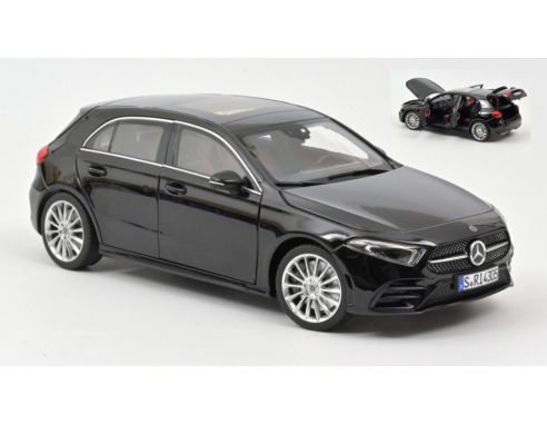 NOREV NV183861 MERCEDES A-CLASS 2018 BLACK 1:18 Modellino