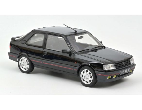 NOREV NV184885 PEUGEOT 309 GTI 1990 BLACK 1:18 Modellino