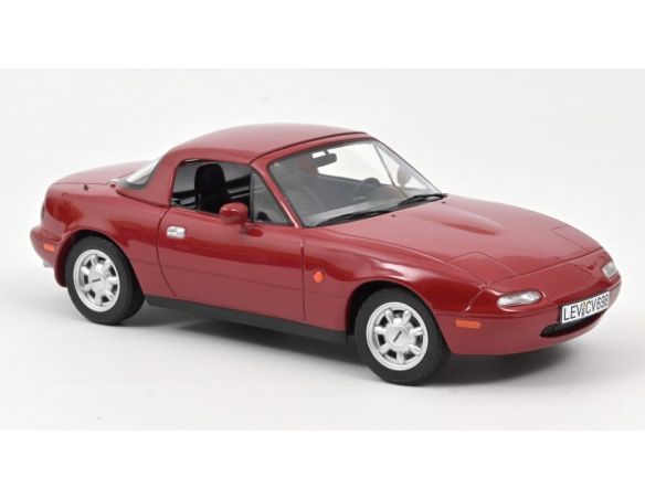 NOREV NV188020 MAZDA MX-5 1989 RED 1:18 Modellino