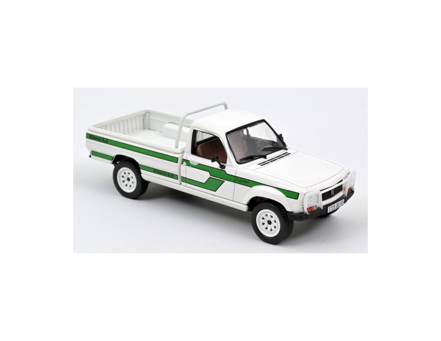 Miniature Peugeot 504 Dangel Pick-up – Norev 1/43 – Blanche – Neuve