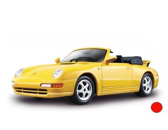 Bburago BU22080 PORSCHE 911 CABRIO 1997 BLUE 1:24 Modellino