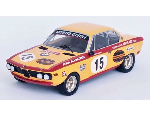 TROFEU TFRRIT10 BMW 2800CS 6th 4H MONZA 1973 KNECHT/GERNY 1:43 Modellino
