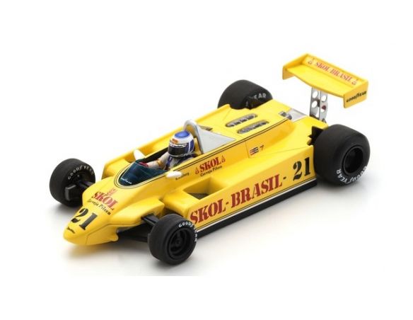 SPARK MODEL S4581 FITTIPALDI F8M KEKE ROSBERG 1980 N.21 5th ITALIAN GP 1:43 Modellino