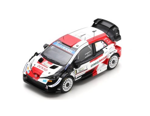 SPARK MODEL S6595 TOYOTA YARIS N.1 WINNER RALLY MONZA 2021 OGIER-INGRASSIA W/FIGURES 1:43 Modellino