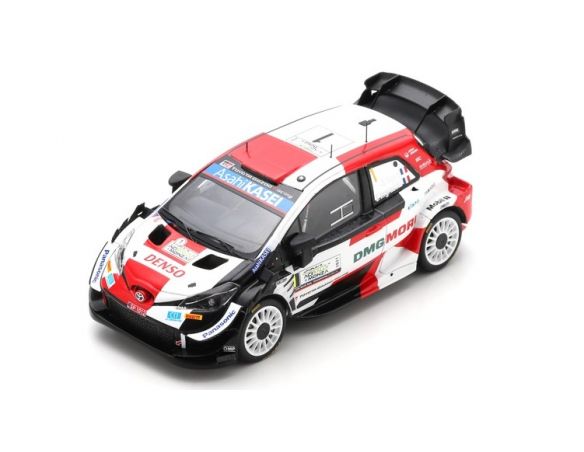 SPARK MODEL S6595 TOYOTA YARIS N.1 WINNER RALLY MONZA 2021 OGIER-INGRASSIA W/FIGURES 1:43 Modellino