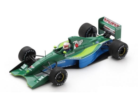 SPARK MODEL S8078 JORDAN 191 ANDREA DE CESARIS 1991 N.33 4th CANADIAN GP 1:43 Modellino