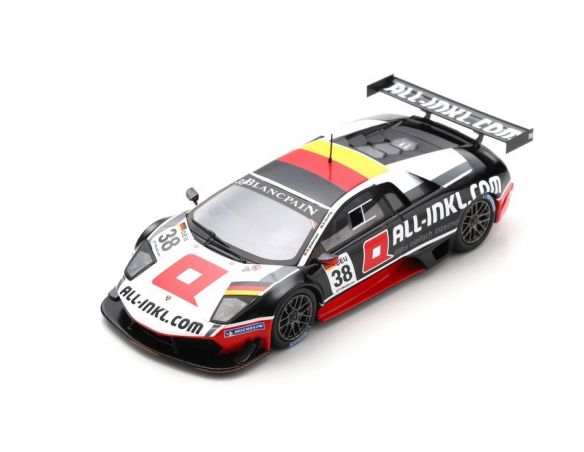 SPARK MODEL S9613 LAMBORGHINI MURCIELAGO N.38 FIA GT1 WORLD CHAMPION.2011 BASSENG-WINKELH. Modellino