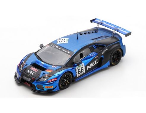 SPARK MODEL SB299 LAMBORGHINI HURACAN N.66 24 H SPA 2017 GRENIER-SPLUNTEREN-VAN LAGEN 1:43 Modellino