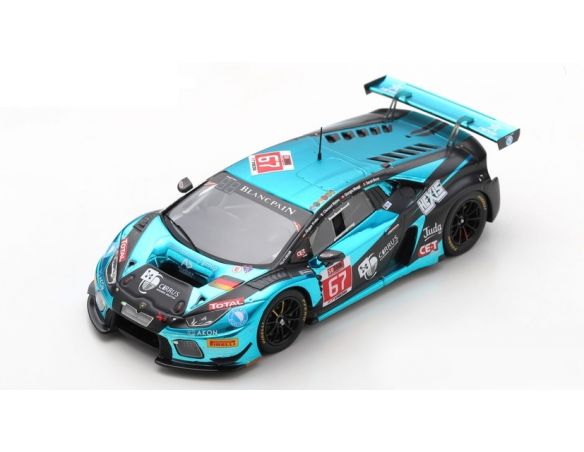 SPARK MODEL SB300 LAMBORGHINI HURACAN N.67 24 H SPA 2017 MAGGI-KREBS-MATEU-BOVY 1:43 Modellino