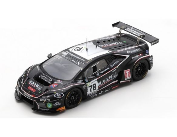 SPARK MODEL SB312 LAMBORGHINI HURACAN N.78 24 H SPA 2018 BERETTA-BREUKERS-MITCHELL-KODRIC Modellino