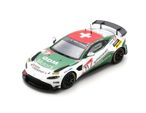 SPARK MODEL SG702 ASTON MARTIN VANTAGE GT4 N.71 24 H NURBURGRING 2020 WALKER-HESS-VERDONCK Modellino