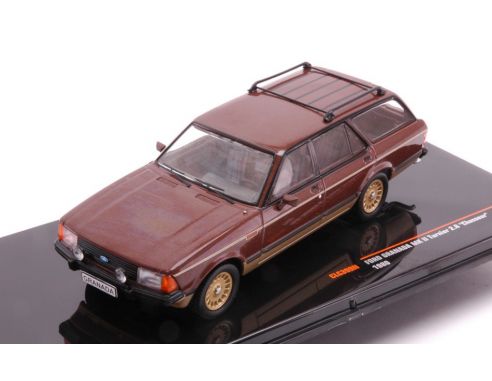 IXO MODEL CLC399N FORD GRANDA MKII TURNIER 2.8 CHASSEUR 1980 BROWN/GOLD 1:43 Modellino