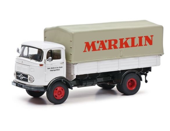 SCHUCO SH3099 MERCEDES-BENZ LP911 MARKLIN 1963 1:43 Modellino