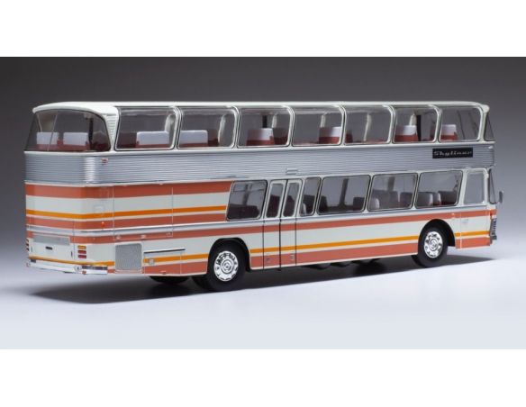 IXO MODEL BUS033LQ NEOPLAN NH 22L SKYLINER 1983 WHITE/RED 1:43 Modellino