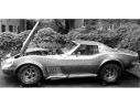 IXO MODEL CLC414N CHEVROLET CORVETTE CUSTOM (C3) 1972 MET.GREEN 1:43 Modellino