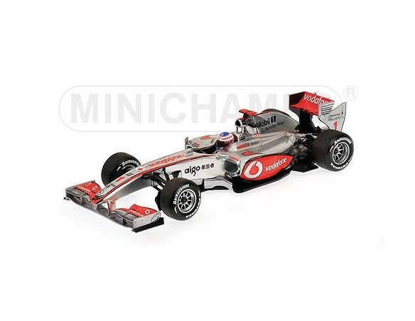 MINICHAMPS 530101871 McLAREN MERCEDES SHOWCAR 2010 J. BUTTON Modellino